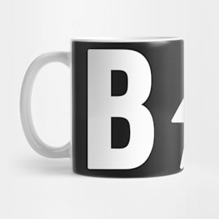 BJ - lists and notebooks Mug